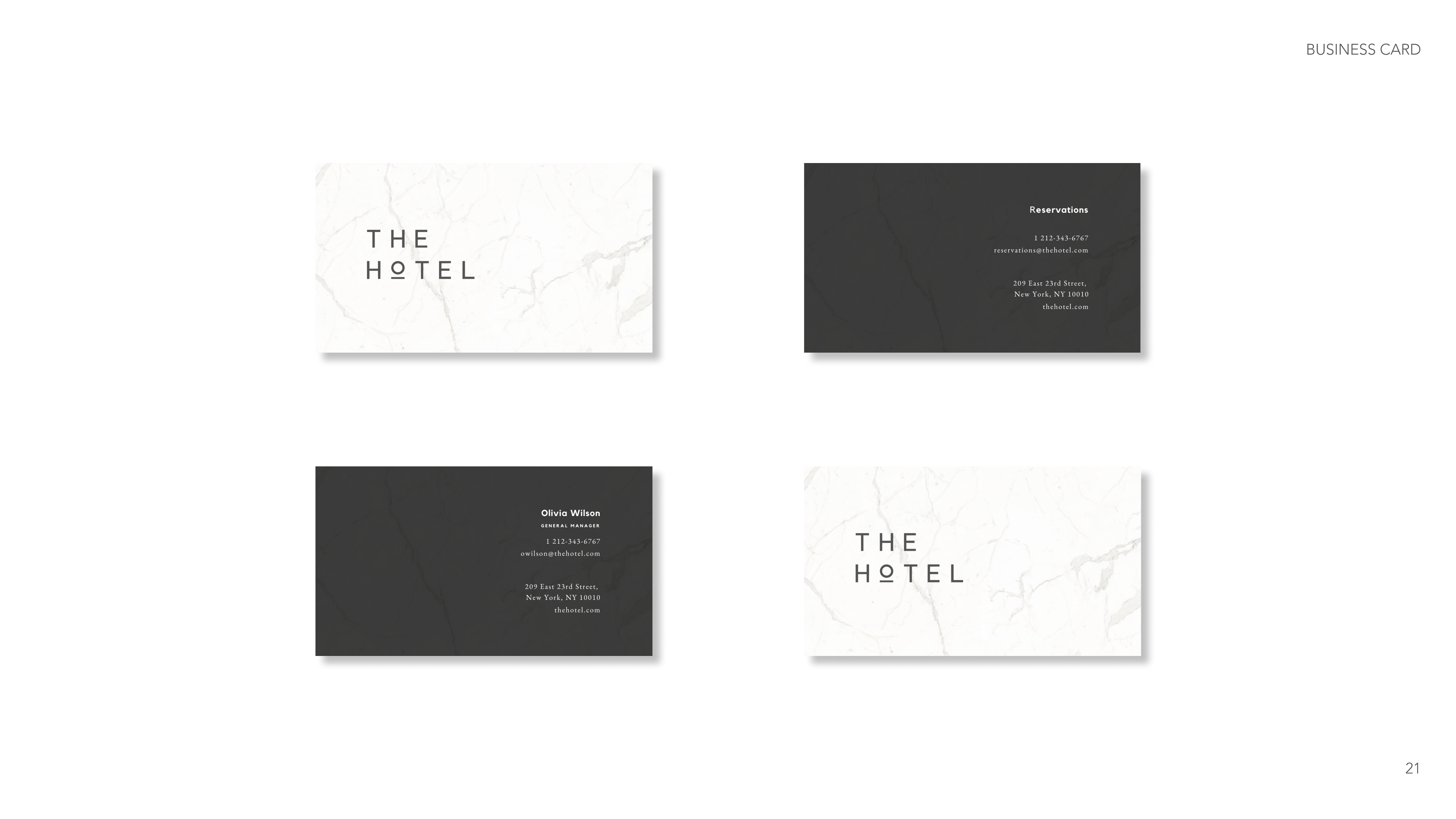 THE Hotel project artifact 8