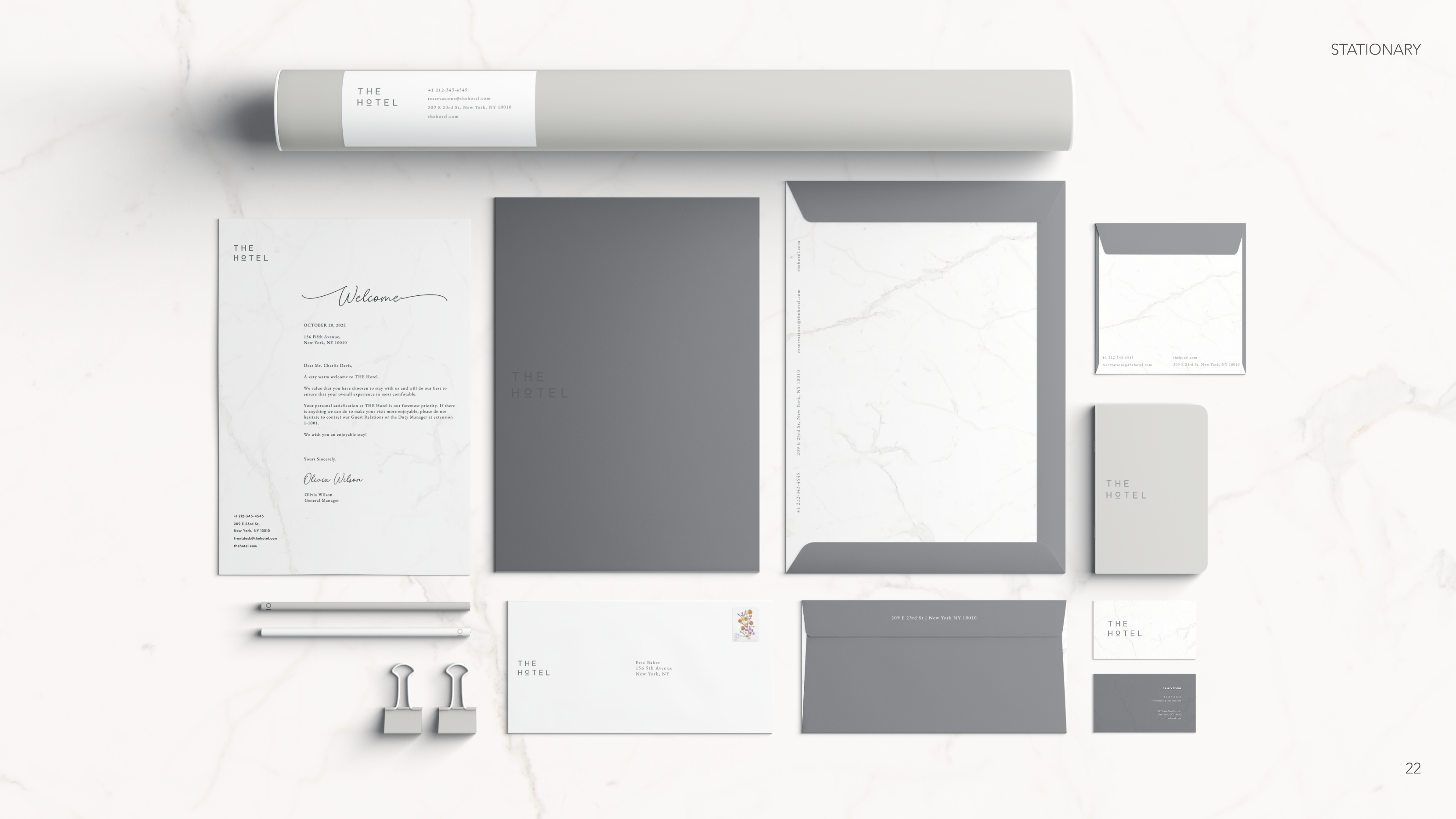 THE Hotel project artifact 5