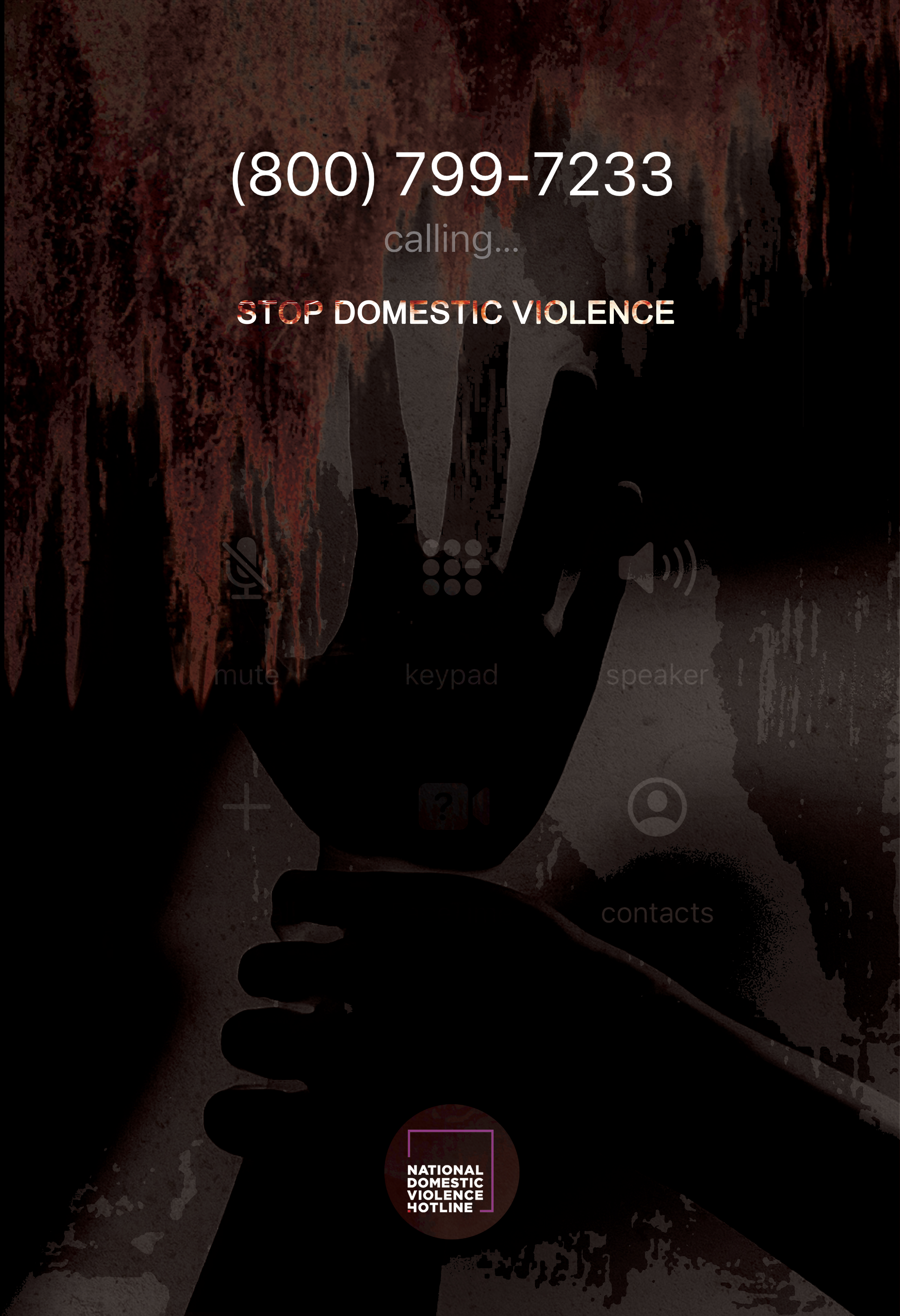 Stop Domestic Violence campaign poster 3