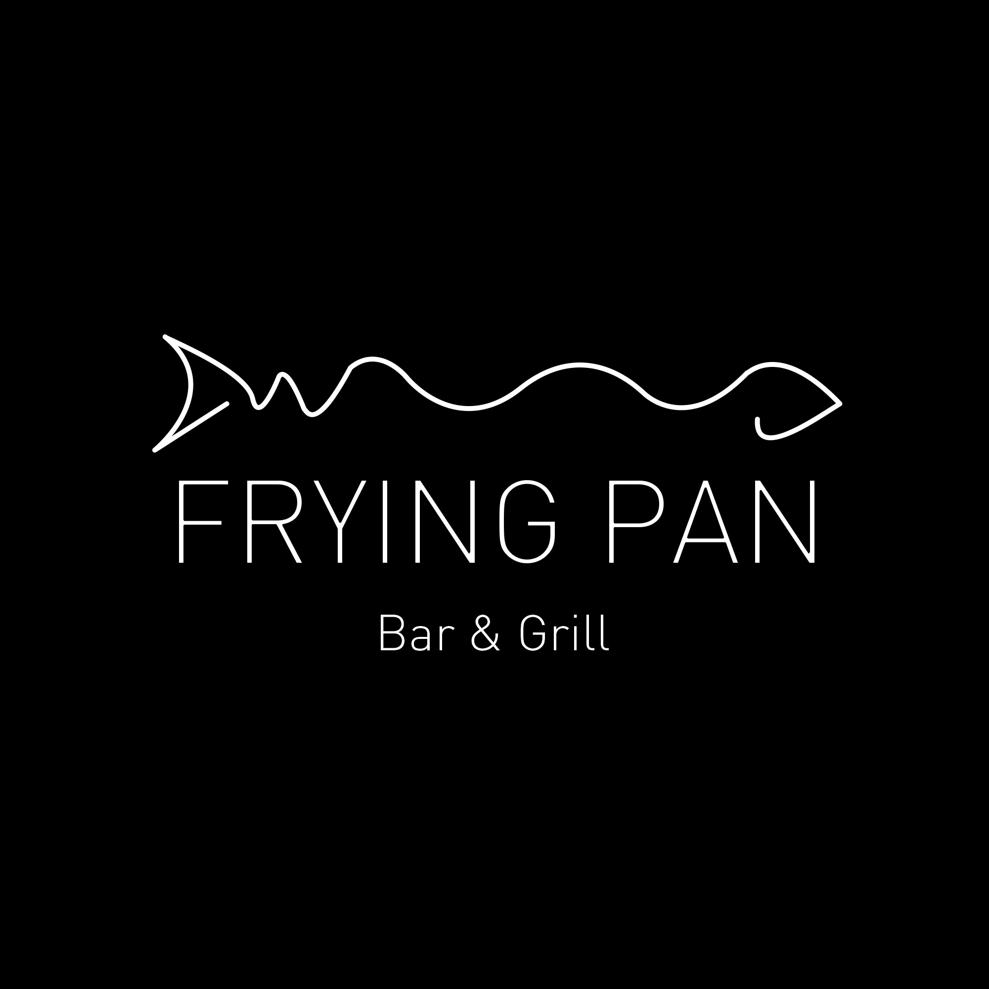 Frying Pan redesigned black identity