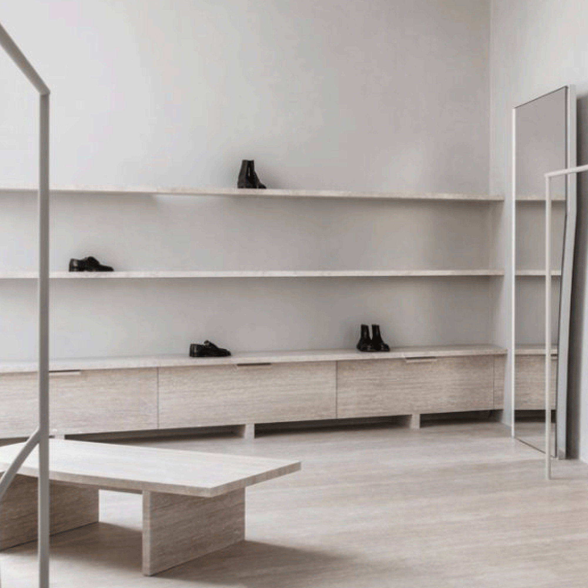 Maison Margiela pop-up store zone