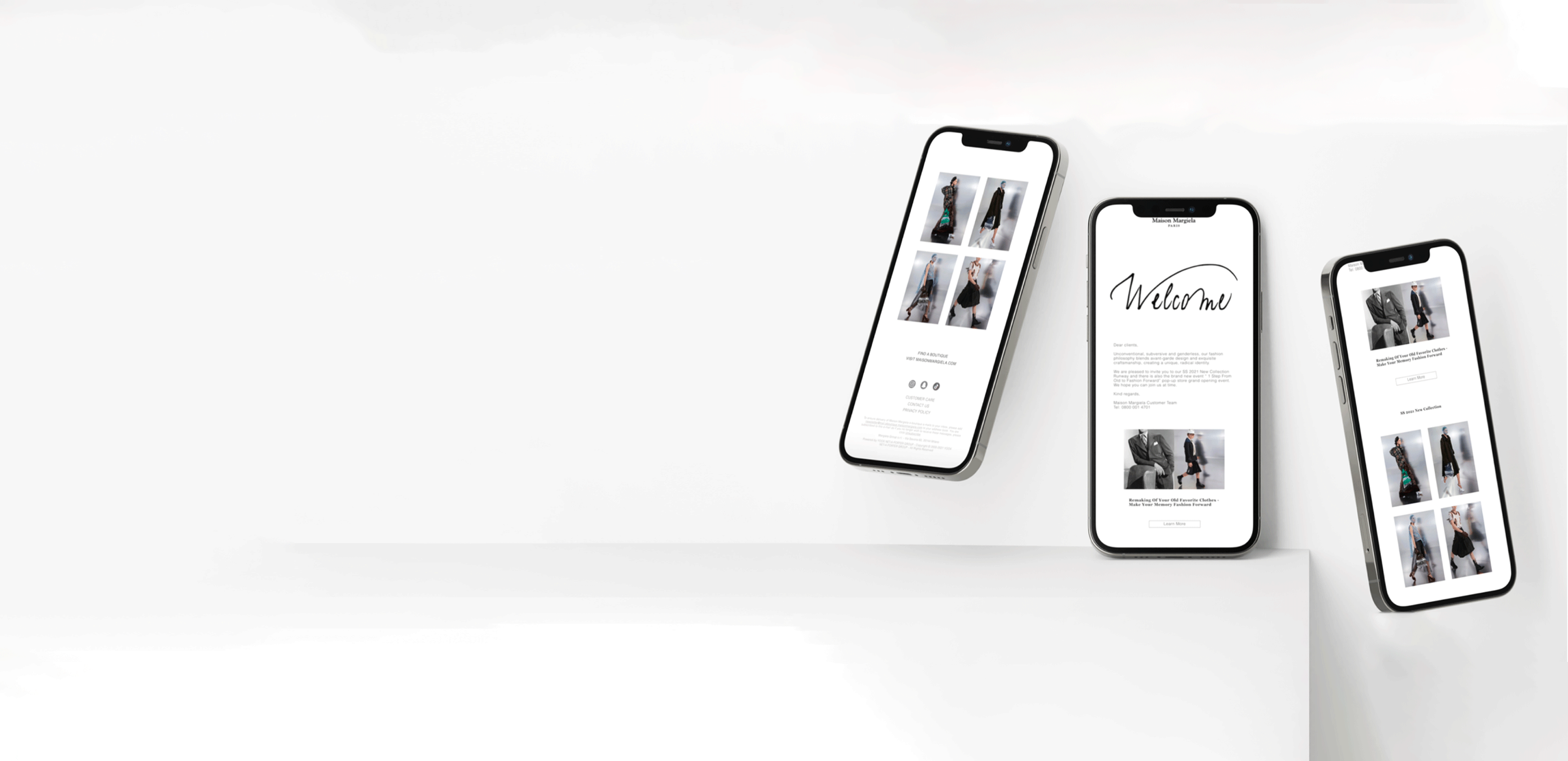 Maison Margiela email campaign
