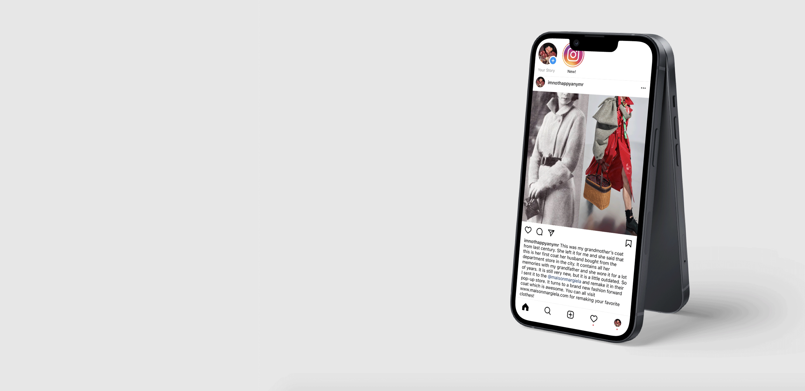 Maison Margiela Instagram campaign