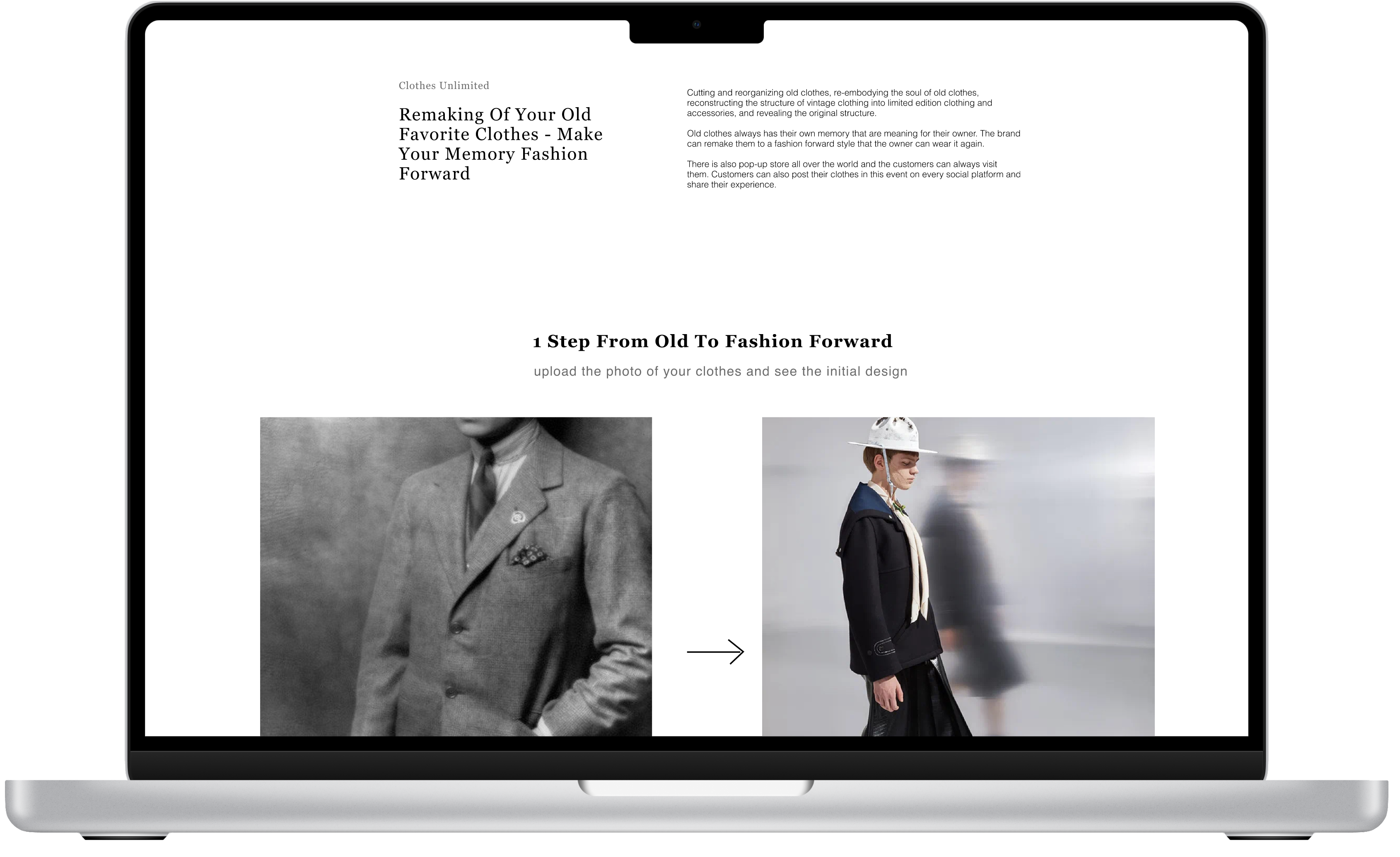 Maison Margiela desktop final screen