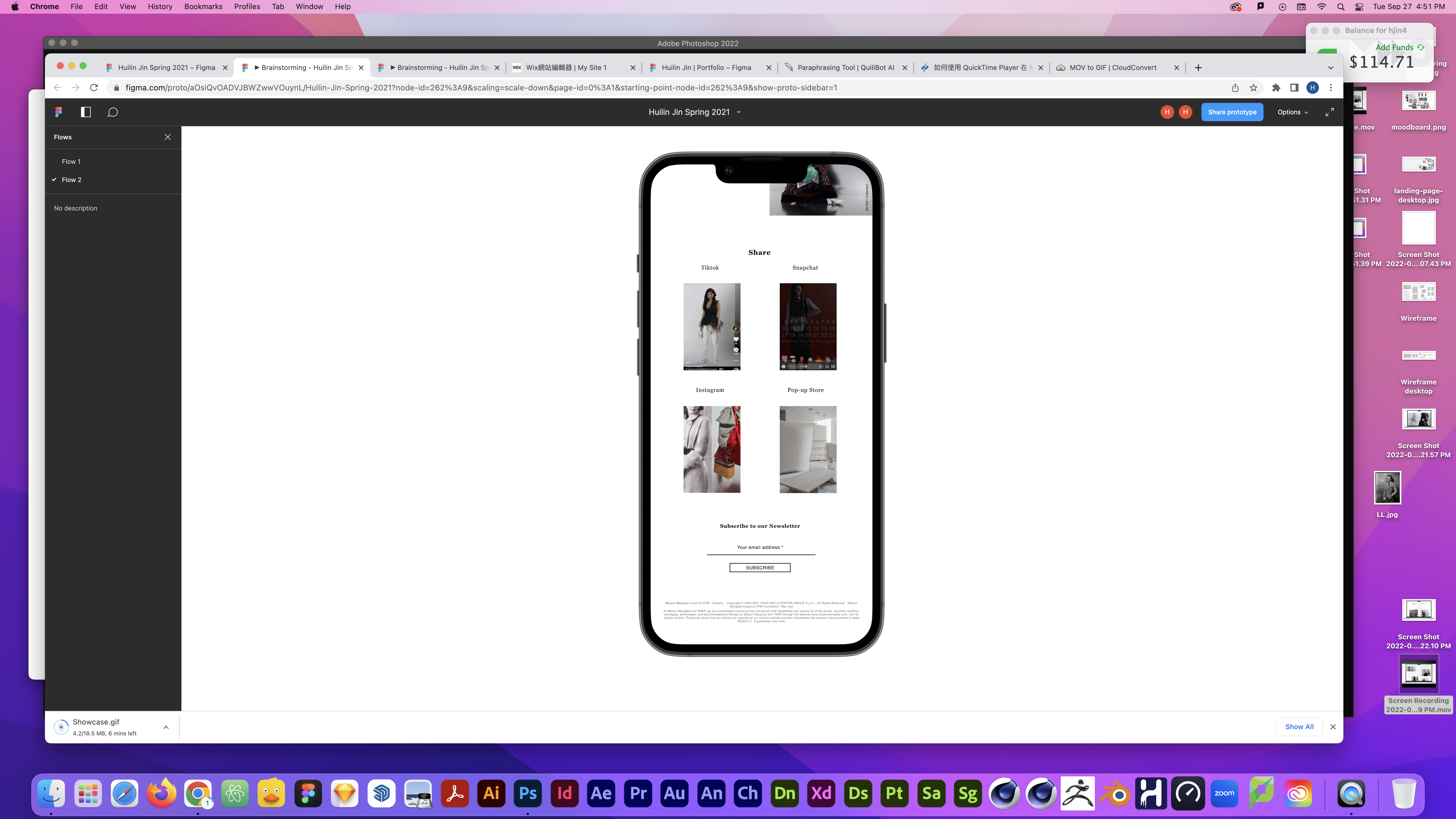Maison Margiela Snapchat execution