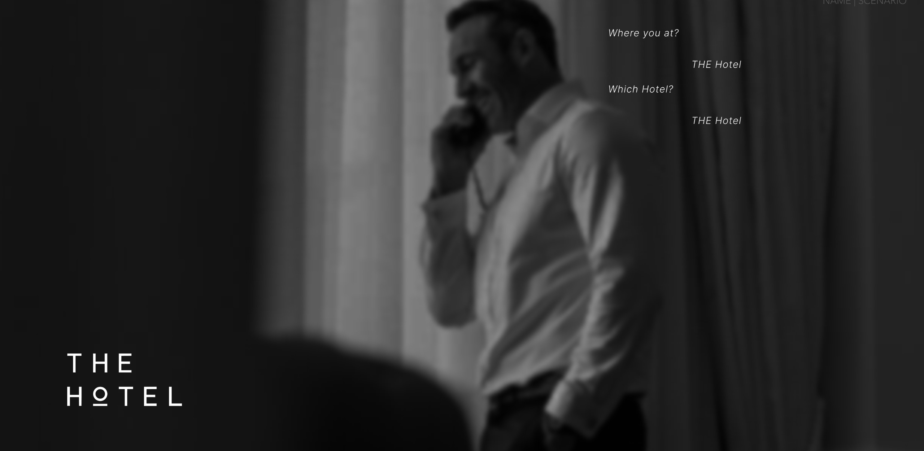 THE Hotel project artifact 3