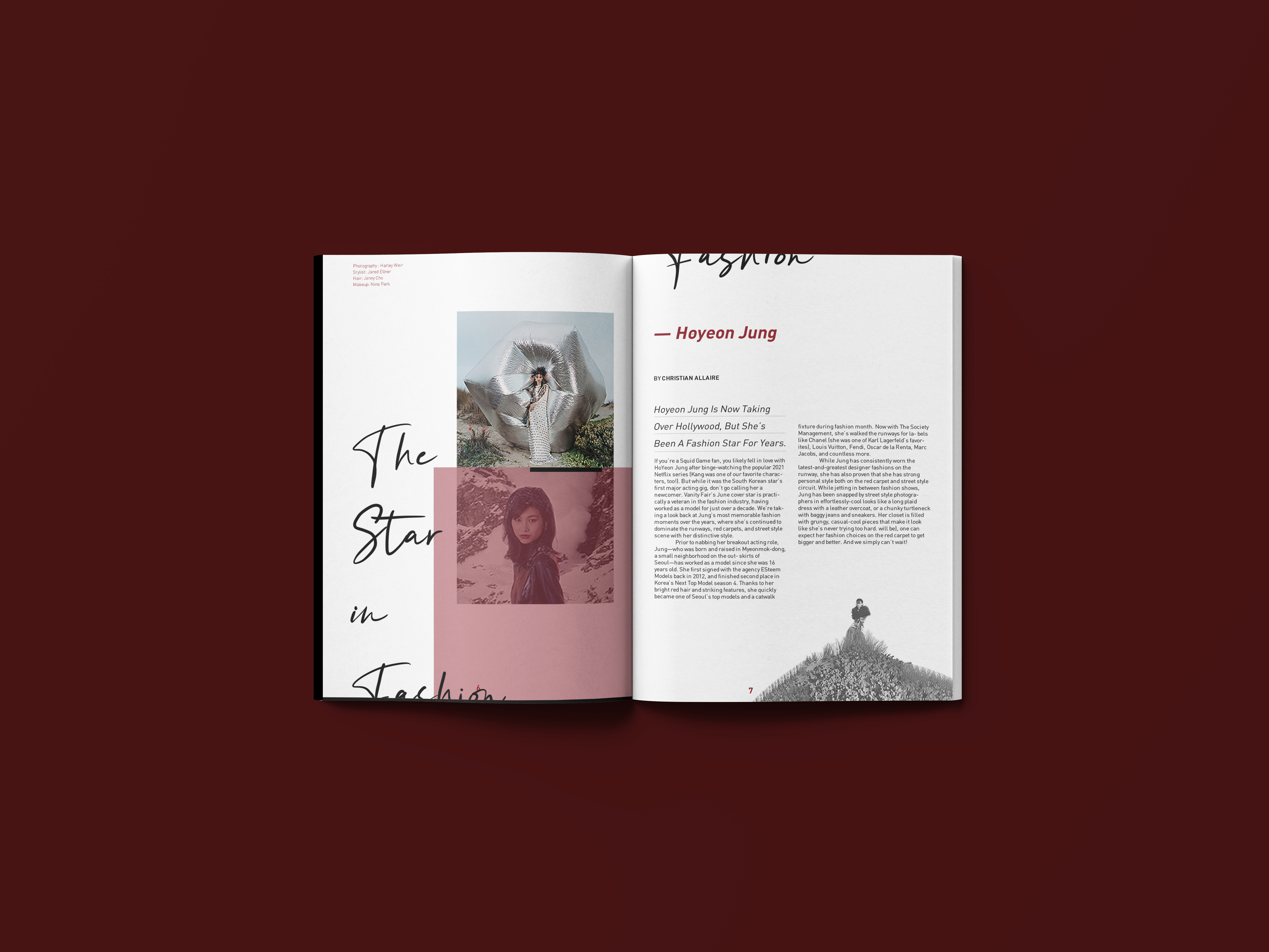Vanity Fair magazine mockup
